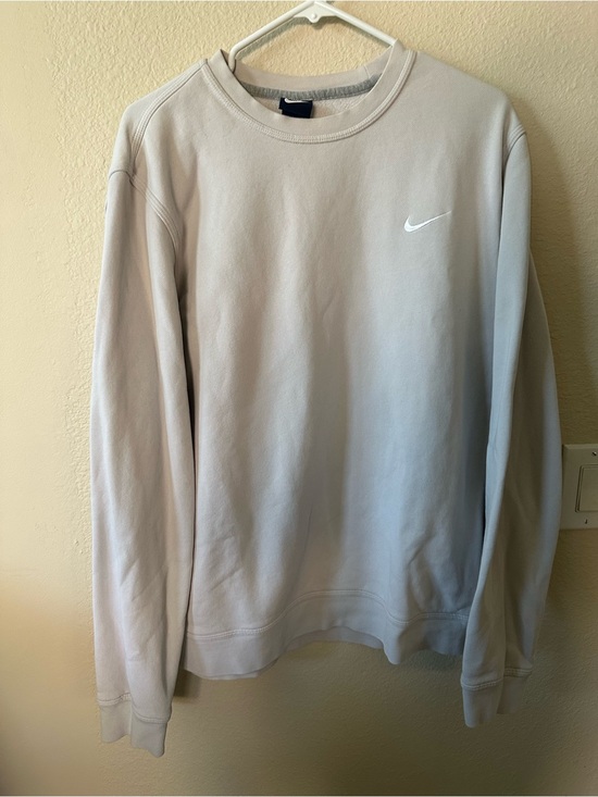 Nike Other - Nike Men’s Crewneck Sweatshirt in Light Gray with White Swoosh XL/ NWOT 1182